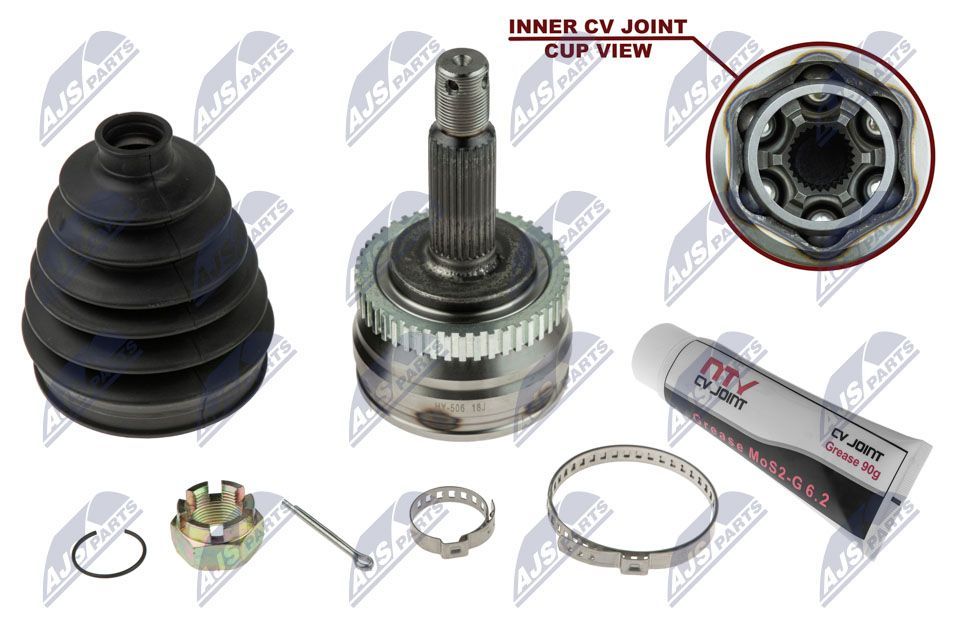 Jungčių komplektas, kardaninis velenas NTY NPZ-HY-506