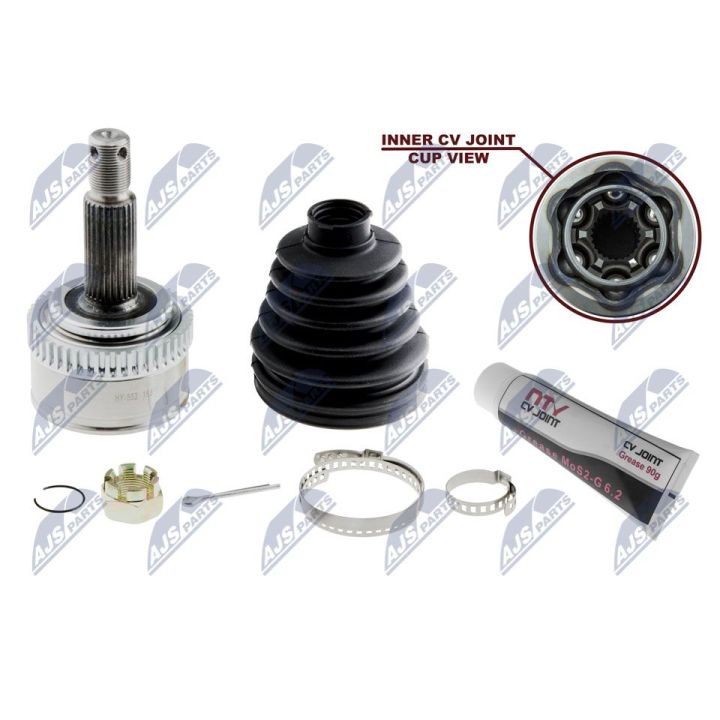 Jungčių komplektas, kardaninis velenas NTY NPZ-HY-552