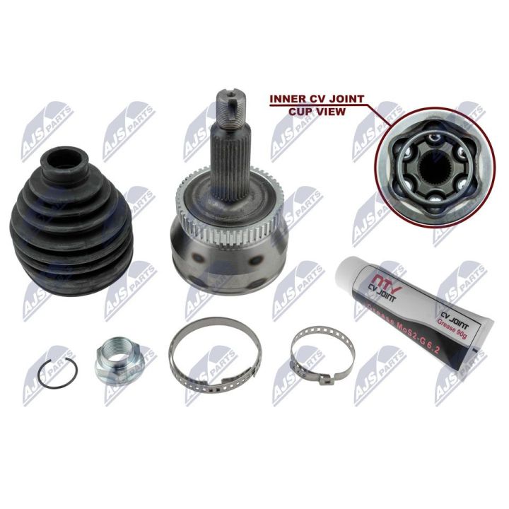 Jungčių komplektas, kardaninis velenas NTY NPZ-HY-554