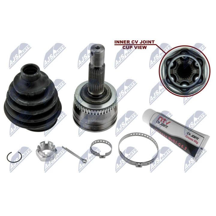 Jungčių komplektas, kardaninis velenas NTY NPZ-KA-312