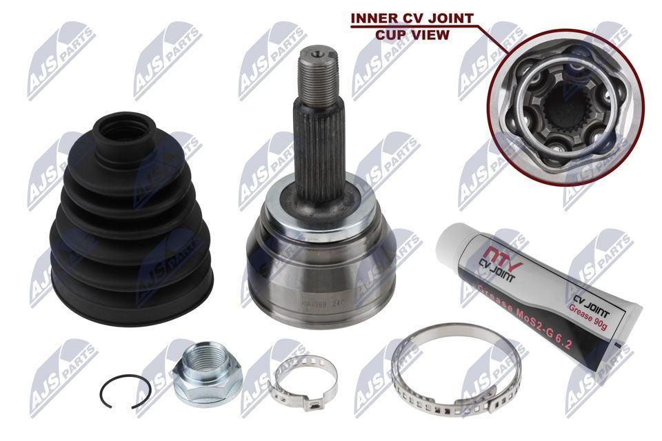 Jungčių komplektas, kardaninis velenas NTY NPZ-KA-369