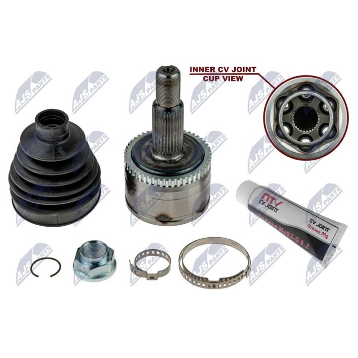 Jungčių komplektas, kardaninis velenas NTY NPZ-LR-007