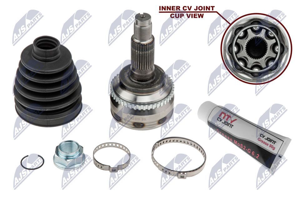 Jungčių komplektas, kardaninis velenas NTY NPZ-MZ-019