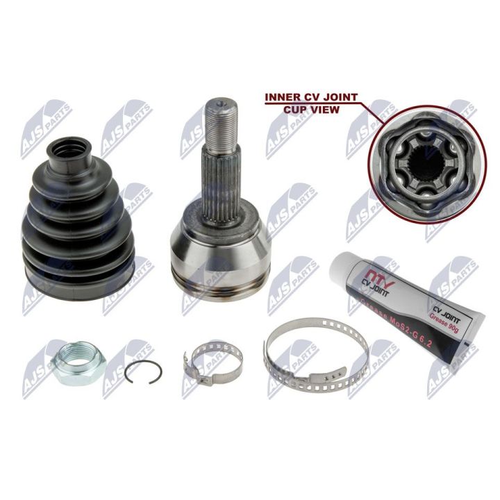 Jungčių komplektas, kardaninis velenas NTY NPZ-MZ-060