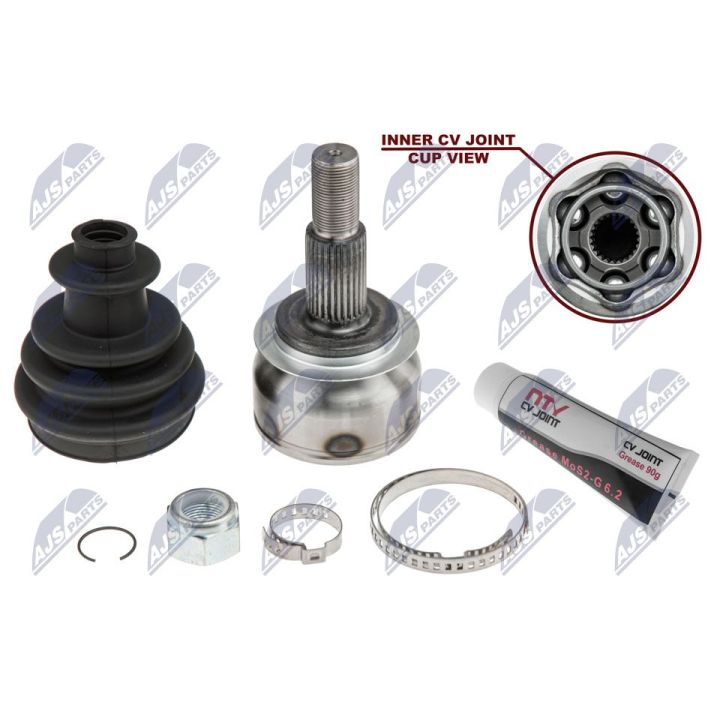 Jungčių komplektas, kardaninis velenas NTY NPZ-MZ-061