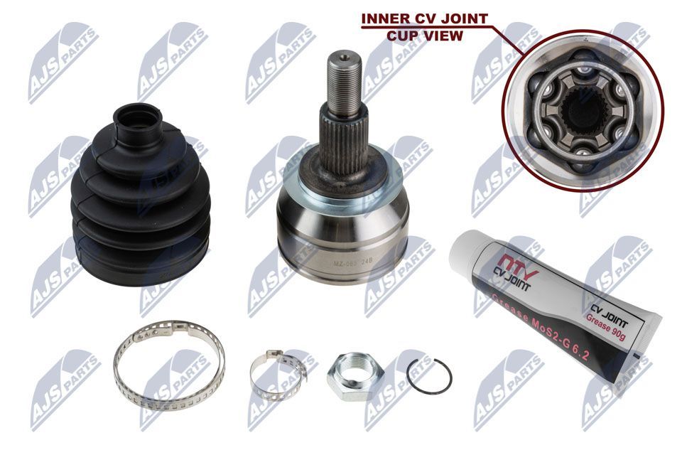 Jungčių komplektas, kardaninis velenas NTY NPZ-MZ-063