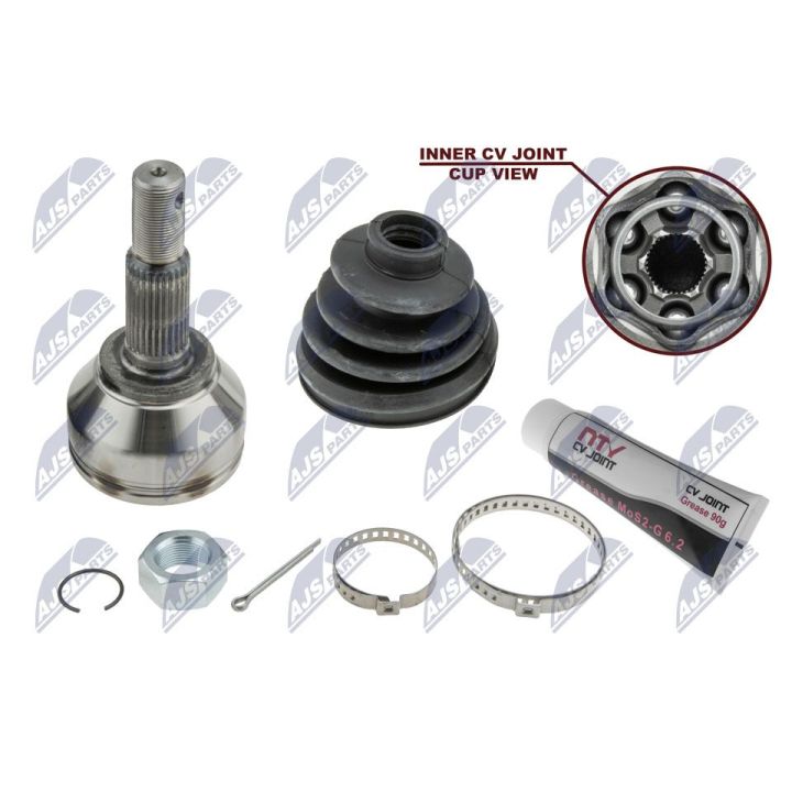 Jungčių komplektas, kardaninis velenas NTY NPZ-NS-084