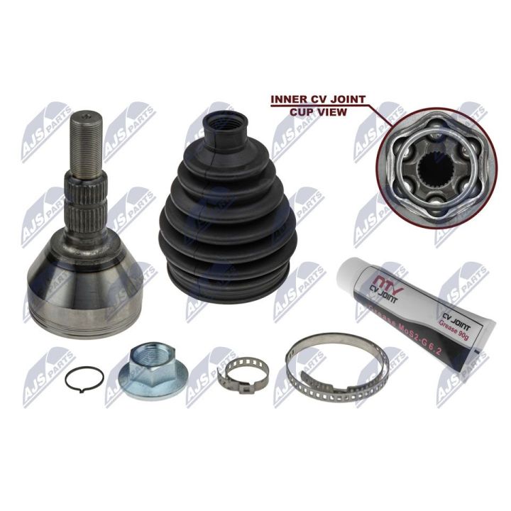 Jungčių komplektas, kardaninis velenas NTY NPZ-PL-020