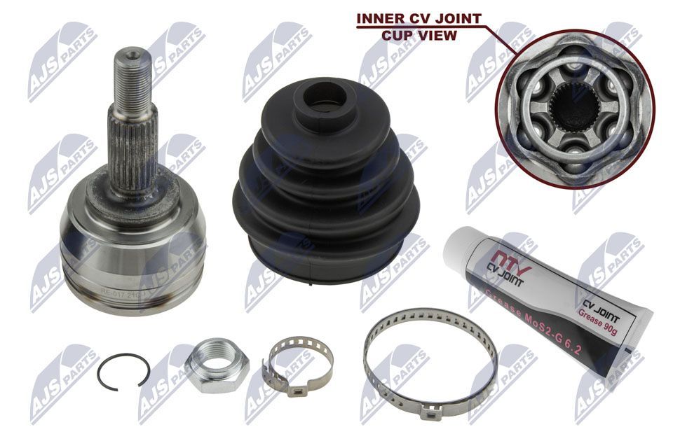 Jungčių komplektas, kardaninis velenas NTY NPZ-RE-017