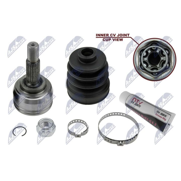 Jungčių komplektas, kardaninis velenas NTY NPZ-RE-028