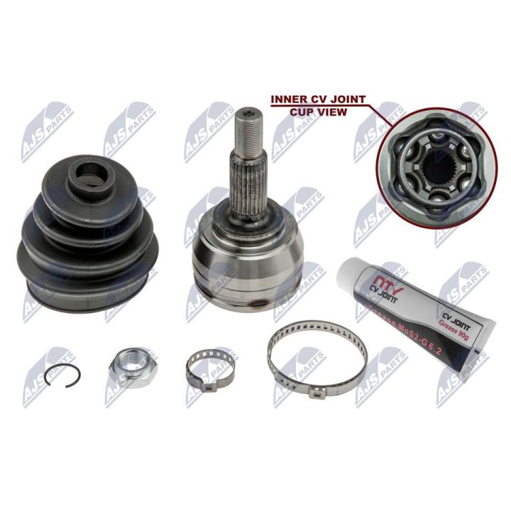 Jungčių komplektas, kardaninis velenas NTY NPZ-RE-032