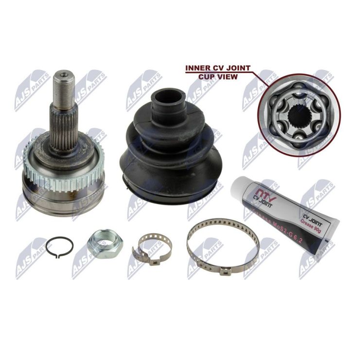 Jungčių komplektas, kardaninis velenas NTY NPZ-RE-033