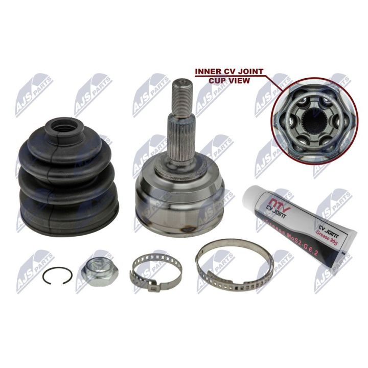 Jungčių komplektas, kardaninis velenas NTY NPZ-RE-044