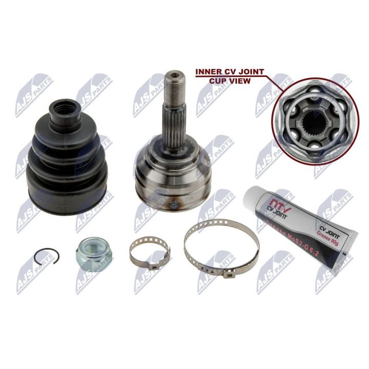 Jungčių komplektas, kardaninis velenas NTY NPZ-RE-054