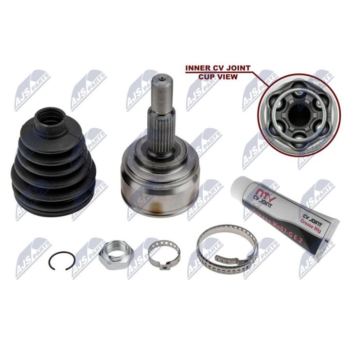 Jungčių komplektas, kardaninis velenas NTY NPZ-RE-064