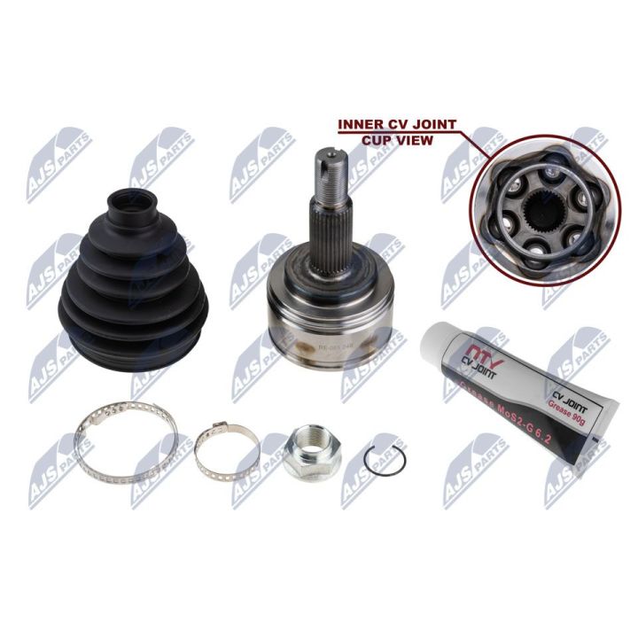 Jungčių komplektas, kardaninis velenas NTY NPZ-RE-065