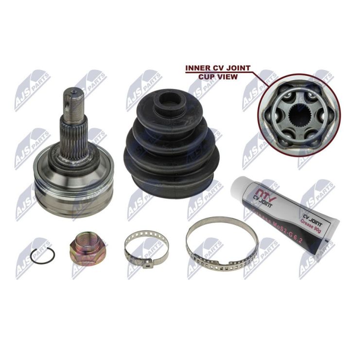 Jungčių komplektas, kardaninis velenas NTY NPZ-TY-074