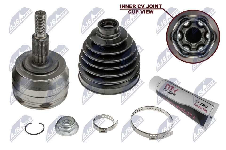 Jungčių komplektas, kardaninis velenas NTY NPZ-VW-033