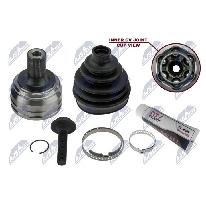 Jungčių komplektas, kardaninis velenas NTY NPZ-VW-044