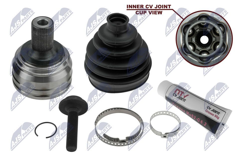 Jungčių komplektas, kardaninis velenas NTY NPZ-VW-044