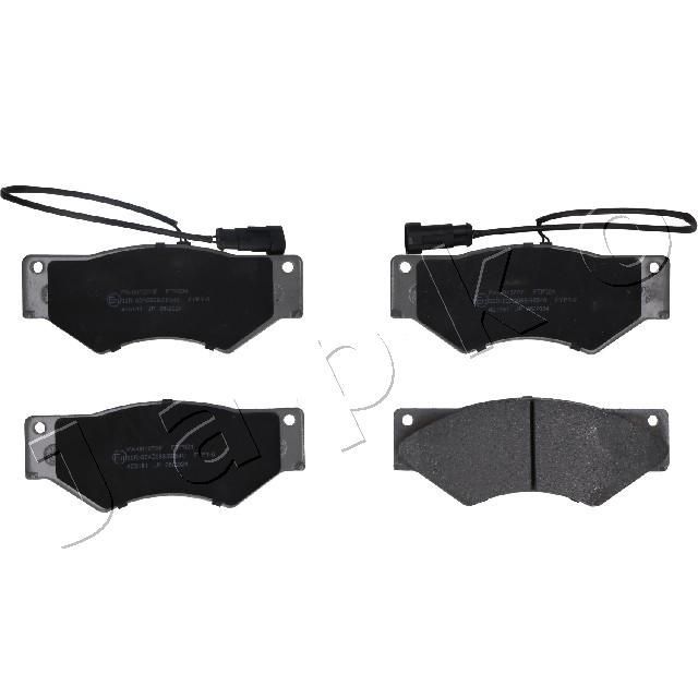 Stabdžių trinkelių rinkinys, diskinis stabdys JAPKO 5000107