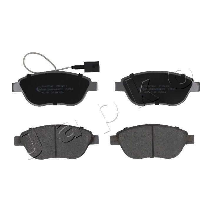 Stabdžių trinkelių rinkinys, diskinis stabdys JAPKO 500278