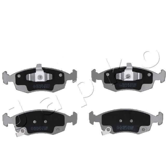 Stabdžių trinkelių rinkinys, diskinis stabdys JAPKO 500287