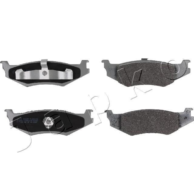 Stabdžių trinkelių rinkinys, diskinis stabdys JAPKO 509003