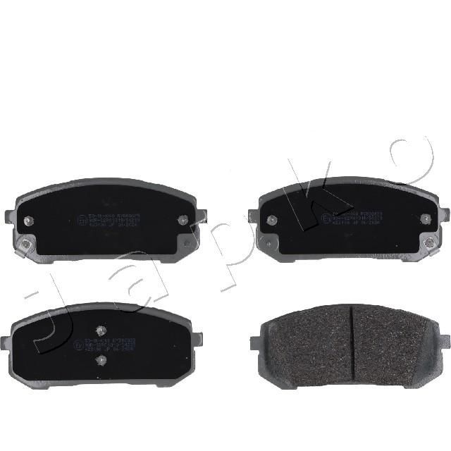 Stabdžių trinkelių rinkinys, diskinis stabdys JAPKO 50K40