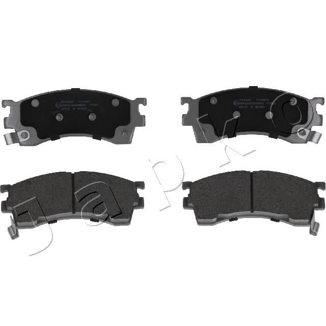 Stabdžių trinkelių rinkinys, diskinis stabdys JAPKO 50K43