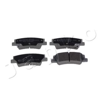 Stabdžių trinkelių rinkinys, diskinis stabdys JAPKO 51K16