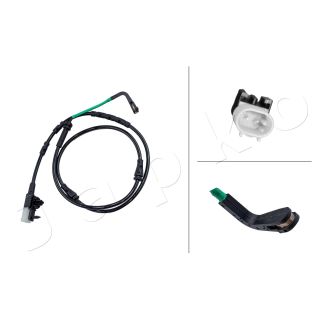 įspėjimo kontaktas, stabdžių trinkelių susidėvėjimas JAPKO BPW-165