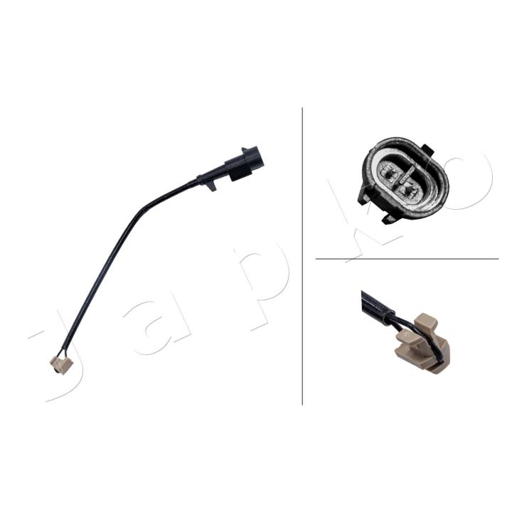 įspėjimo kontaktas, stabdžių trinkelių susidėvėjimas JAPKO BPW-289