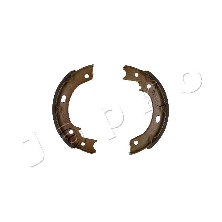 Stabdžių trinkelių komplektas, stovėjimo stabdis JAPKO 55150AF