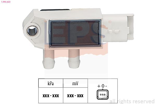 Oro slėgio jutiklis, aukščio adaptacija EPS 1.993.423