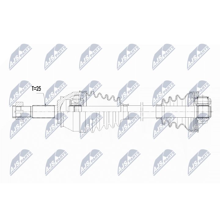 Pusašis NTY NPW-FT-025