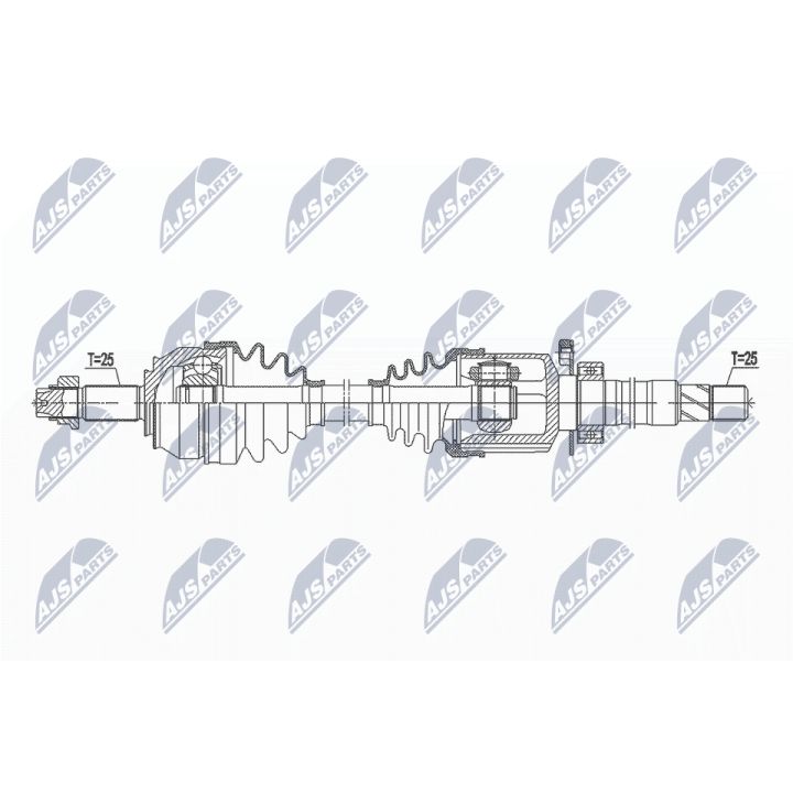 Pusašis NTY NPW-FT-045