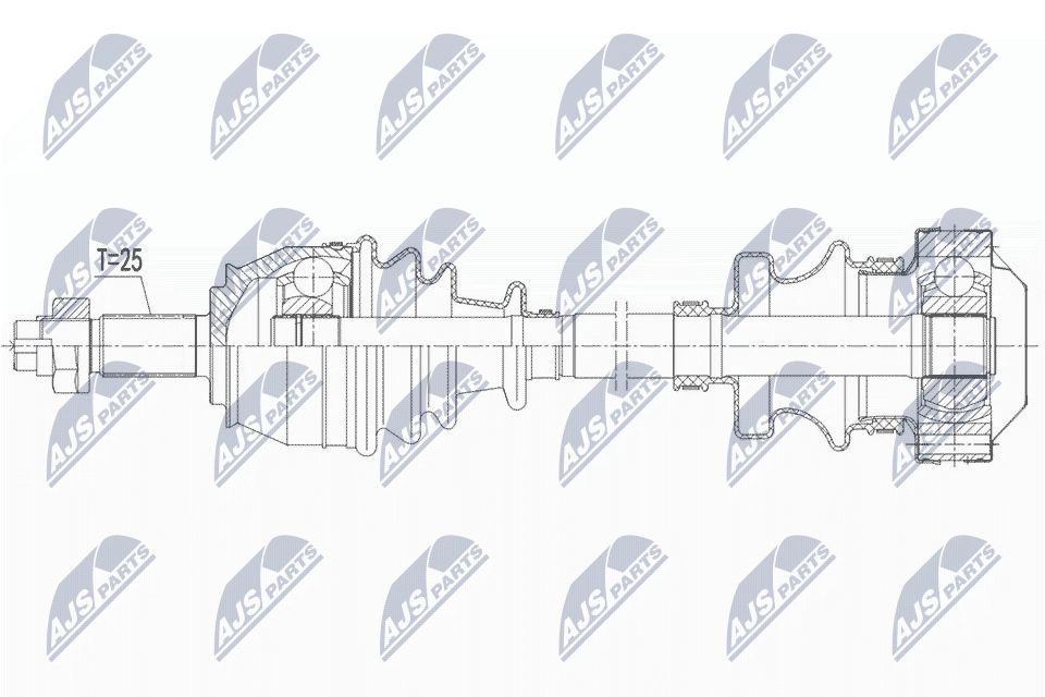 Pusašis NTY NPW-FT-057