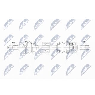 Pusašis NTY NPW-FT-069