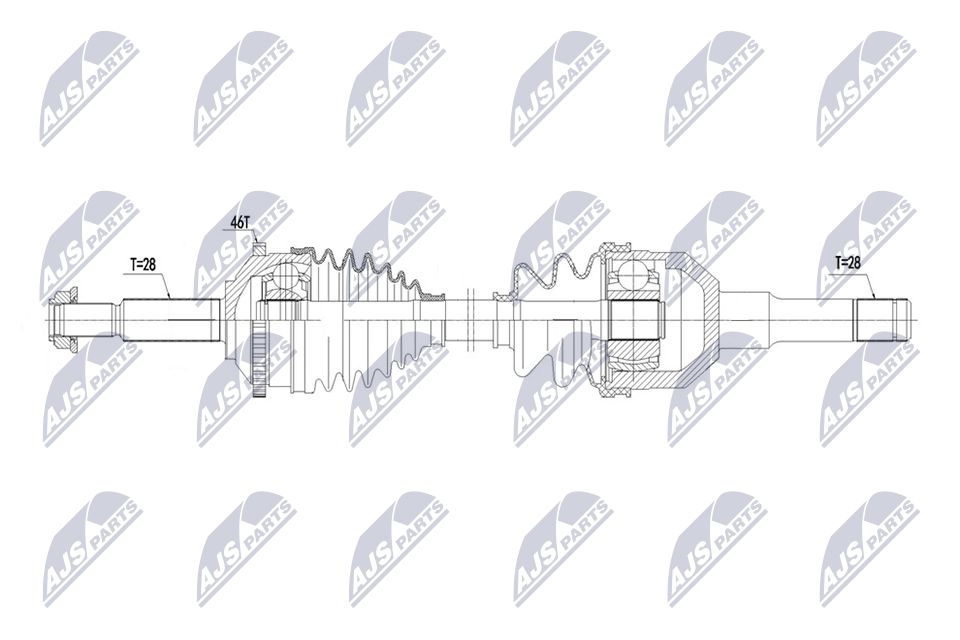 Pusašis NTY NPW-JG-018