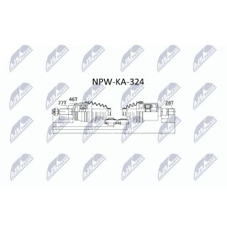 Pusašis NTY NPW-KA-324