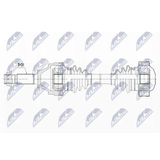 Pusašis NTY NPW-MA-001