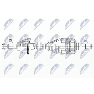 Pusašis NTY NPW-MA-006