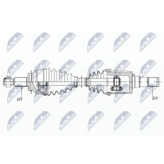 Pusašis NTY NPW-MZ-040
