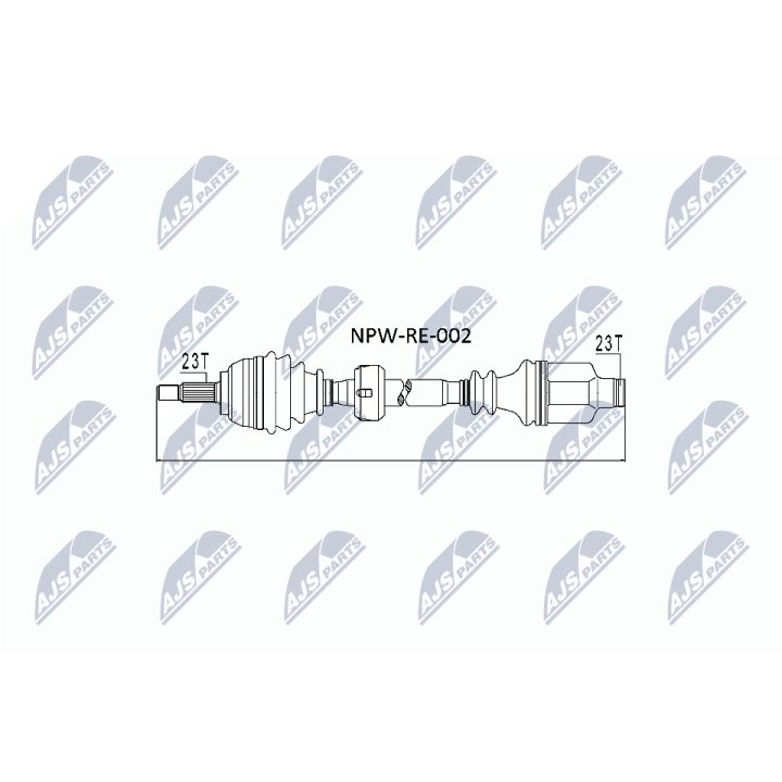Pusašis NTY NPW-RE-002