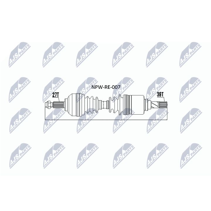 Pusašis NTY NPW-RE-007