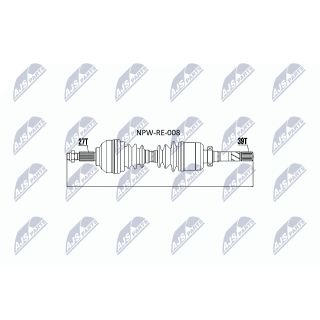 Pusašis NTY NPW-RE-008