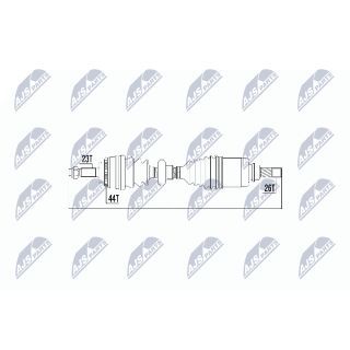 Pusašis NTY NPW-RE-017