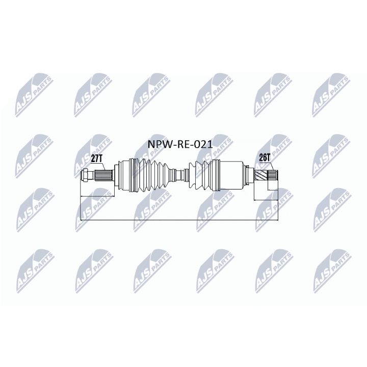 Pusašis NTY NPW-RE-021