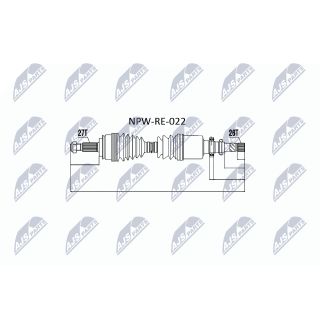 Pusašis NTY NPW-RE-022